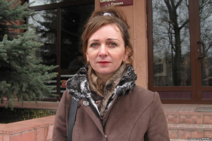 Ларыса Шчыракова ў судзе, архіўнае фота