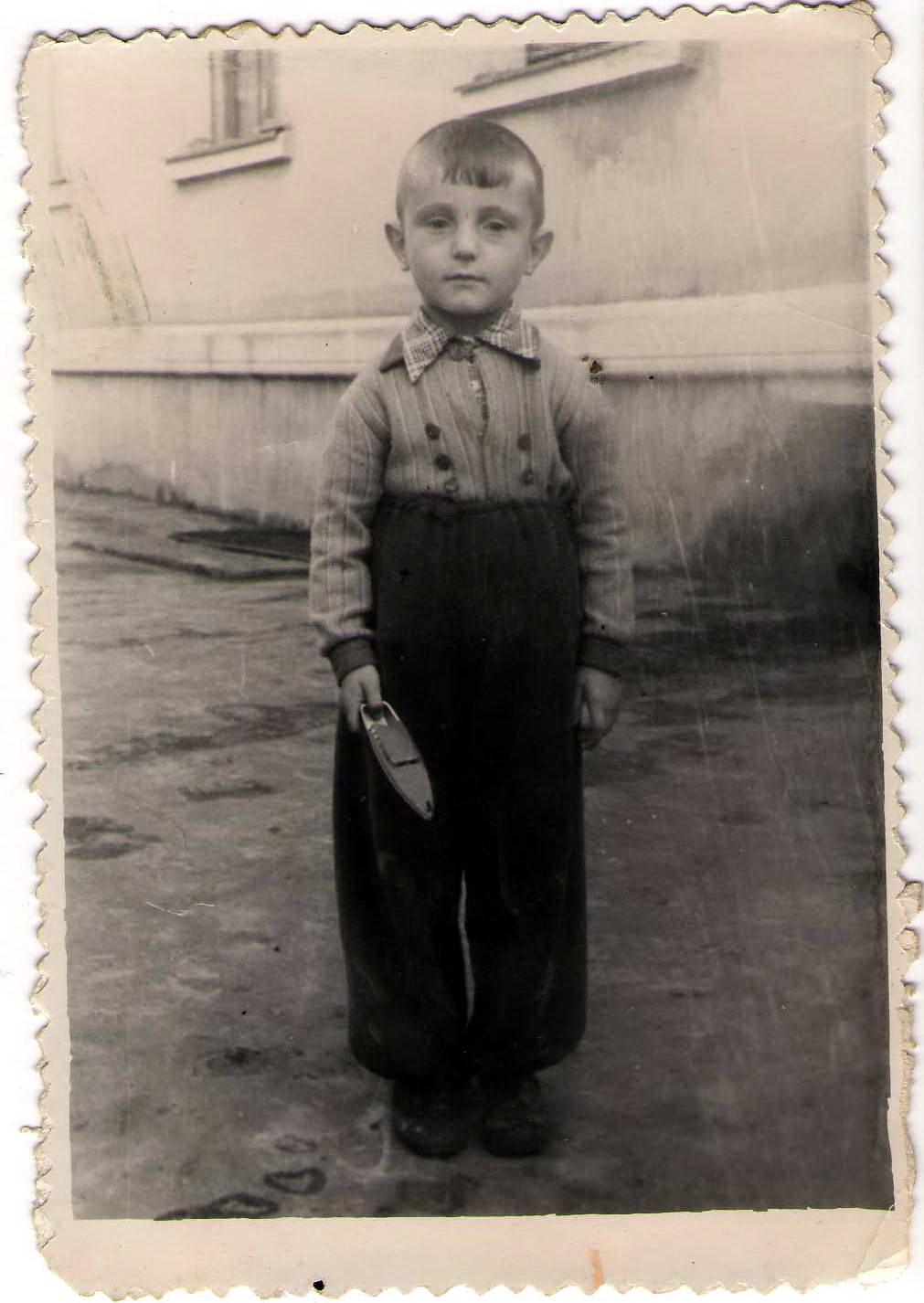 Першы здымак у жыцці. Бабруйск, сярэдзіна 1950-х