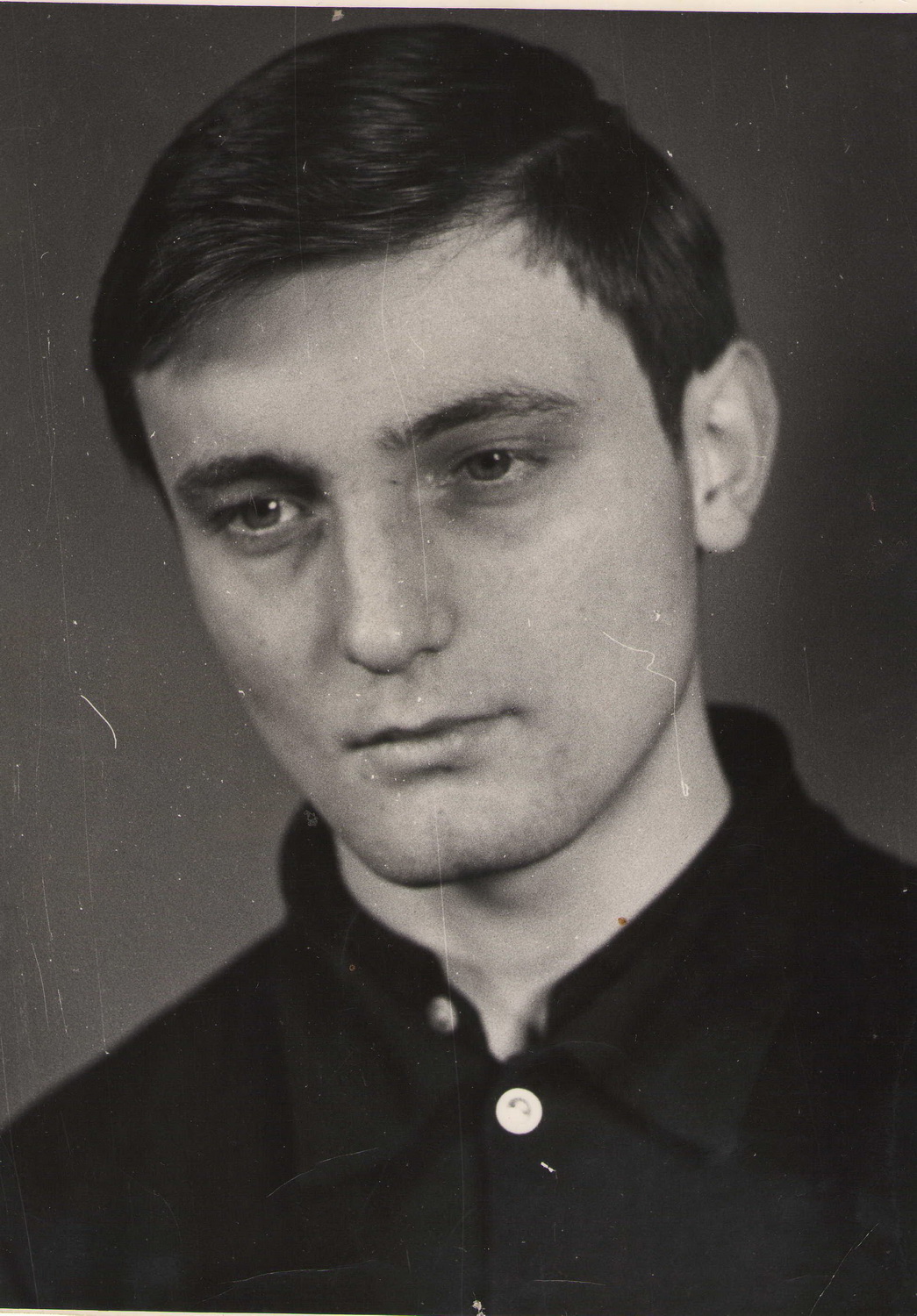 Здымак з дошкі гонару журфака. 1967 год