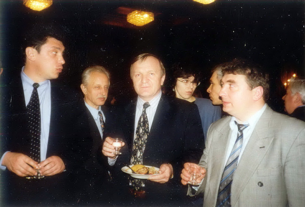 З Барысам Нямцовым і Міхаілам Чыгіром