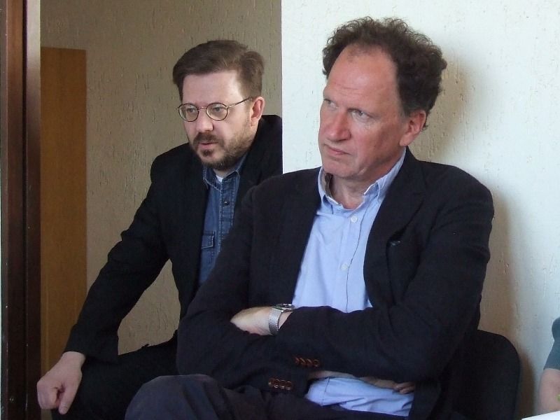 Мікаэль Бэрлінг (злева) і Фрэдрык Нэйман