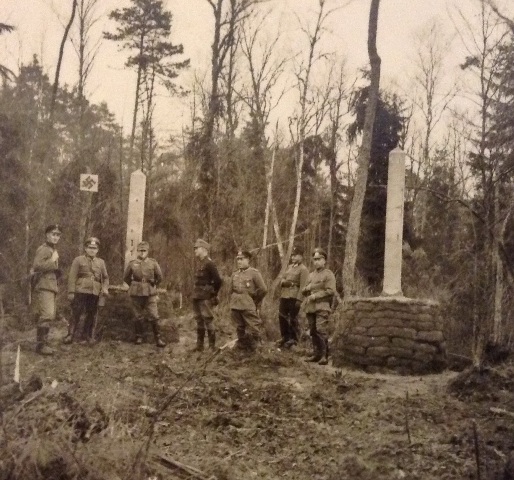 Новая савецка-германска-літоўская мяжа