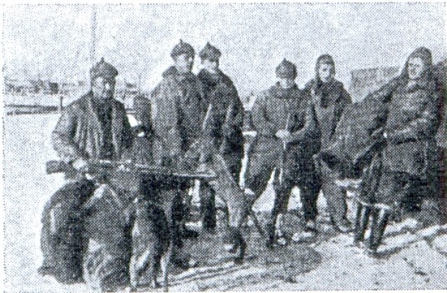 Савецкія памежнікі ў Фінляндыі