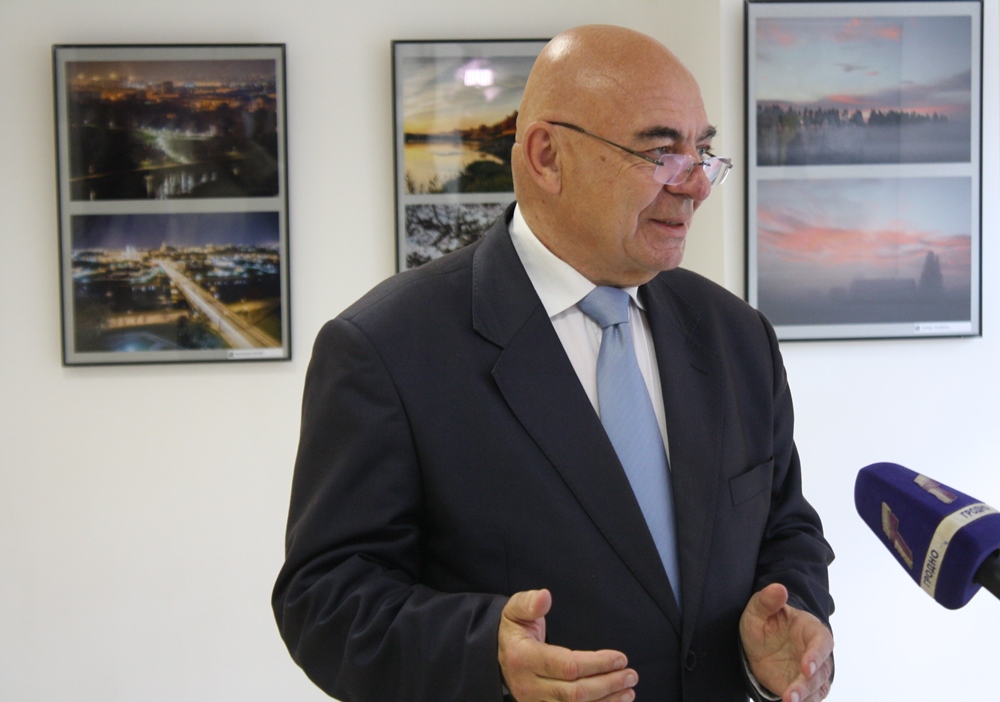 Старшыня народнага фотаклубу Аляксандр Ласмінскі