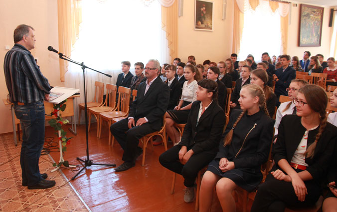 Вадзім Жылко ў гімназііі