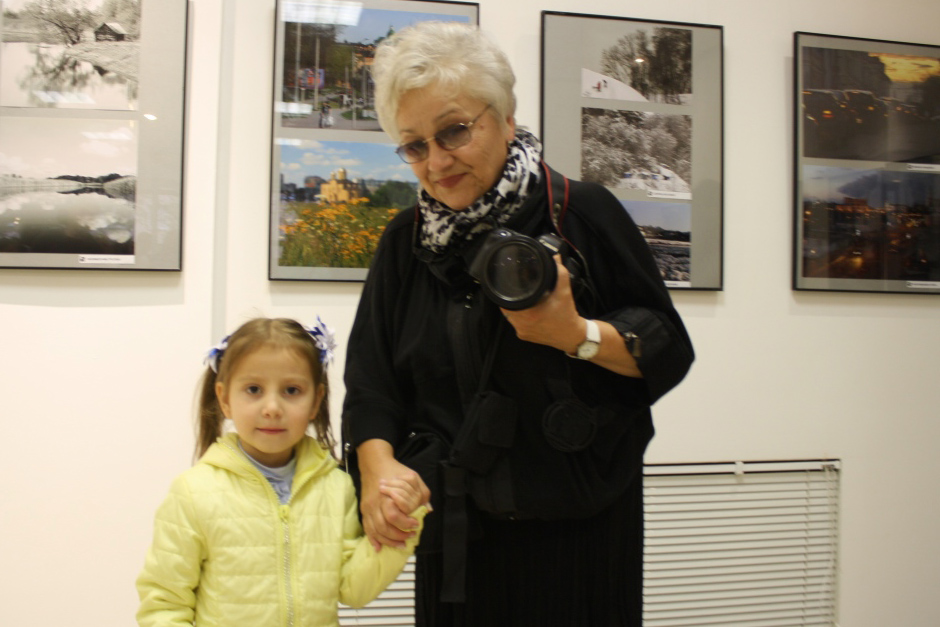 Наталля Дораш з унучкай