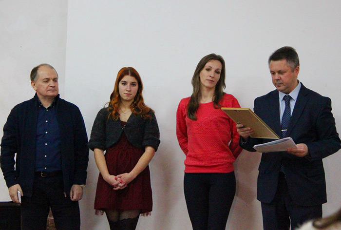 Падчас узнагароджвання пераможцаў Падчас узнагароджвання пераможцаў