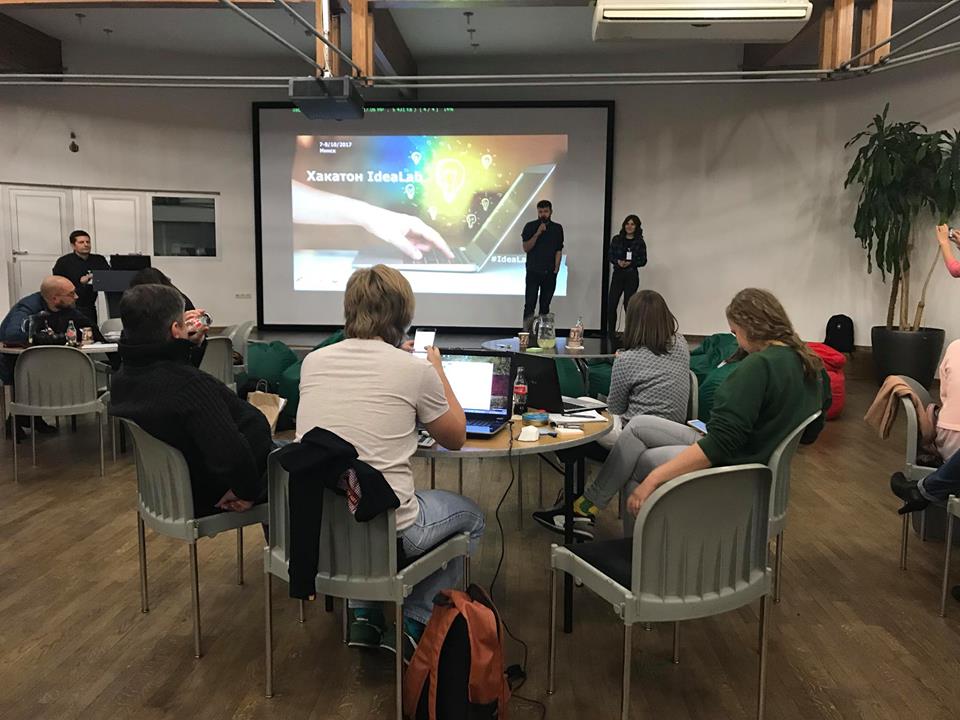 Выступ Антона Кашлікава, фота Ланы Руднік