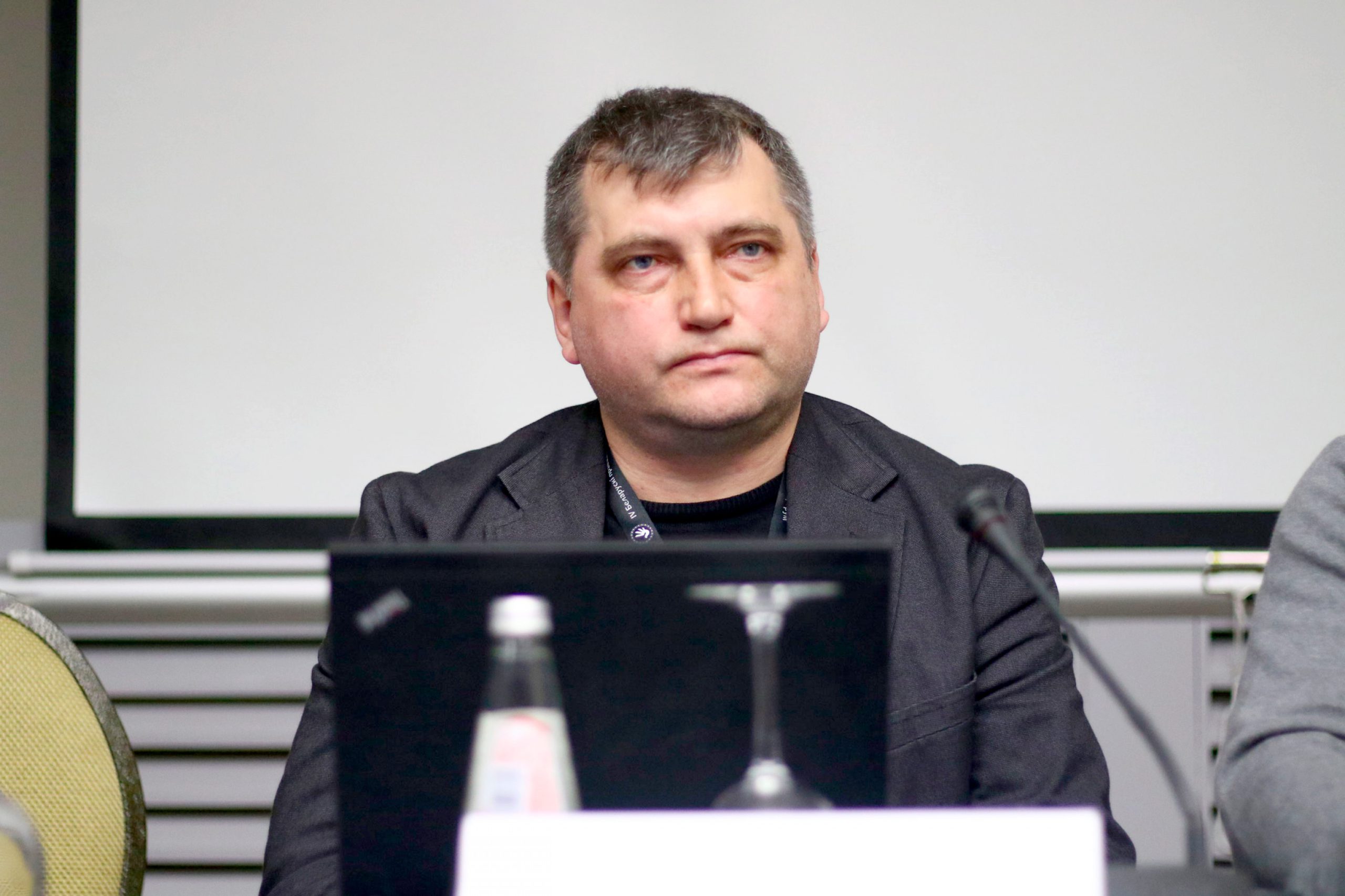 Андрэй Бастунец, старшыня Беларускай асацыяцыі журналістаў Андрэй Бастунец, старшыня Беларускай асацыяцыі журналістаў