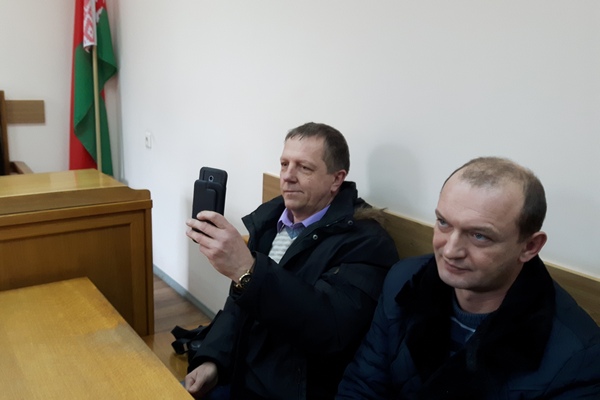 Леанід Казлоў (злева) і Міхаіл Сталбоў Леанід Казлоў (злева) і Міхаіл Сталбоў