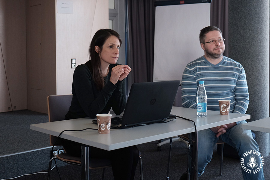 Кэти Моррис и Андрусь Кликунов Кэти Моррис и Андрусь Кликунов