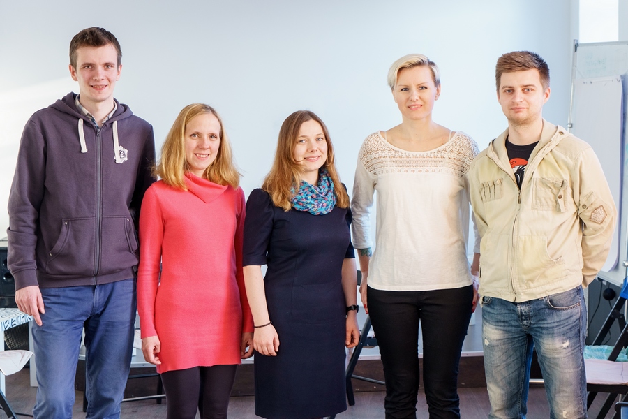 Сябры ініцыятывы па стварэнні турыстычнай кропкі “Прыпынак Адамовіча”