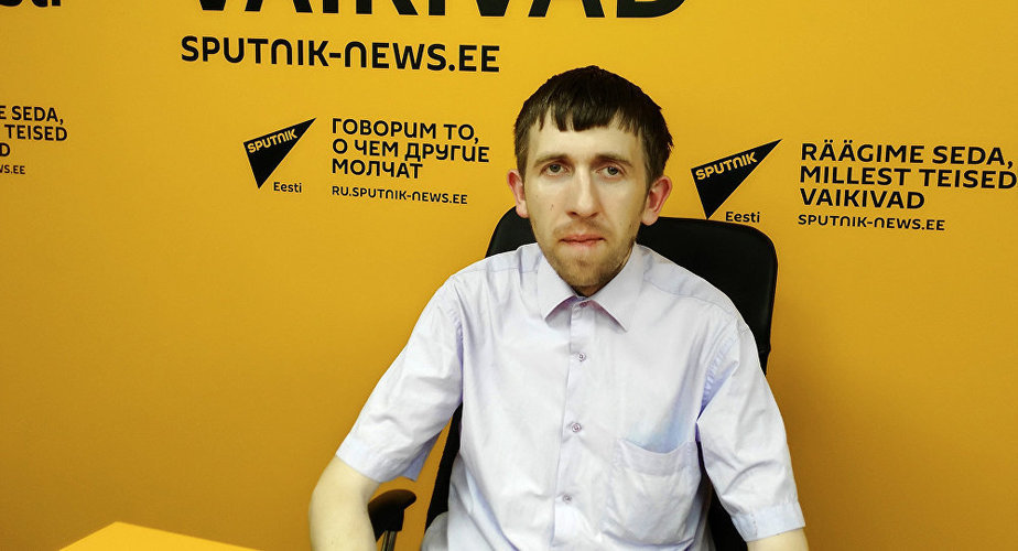 Герман Напольскі ў студыі «Спутніка» Герман Напольскі ў студыі «Спутніка»