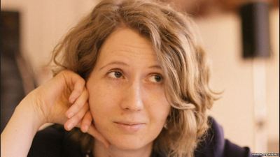 Алена Казлова (Анка Упала). Фота: "Радыё Свабода" 