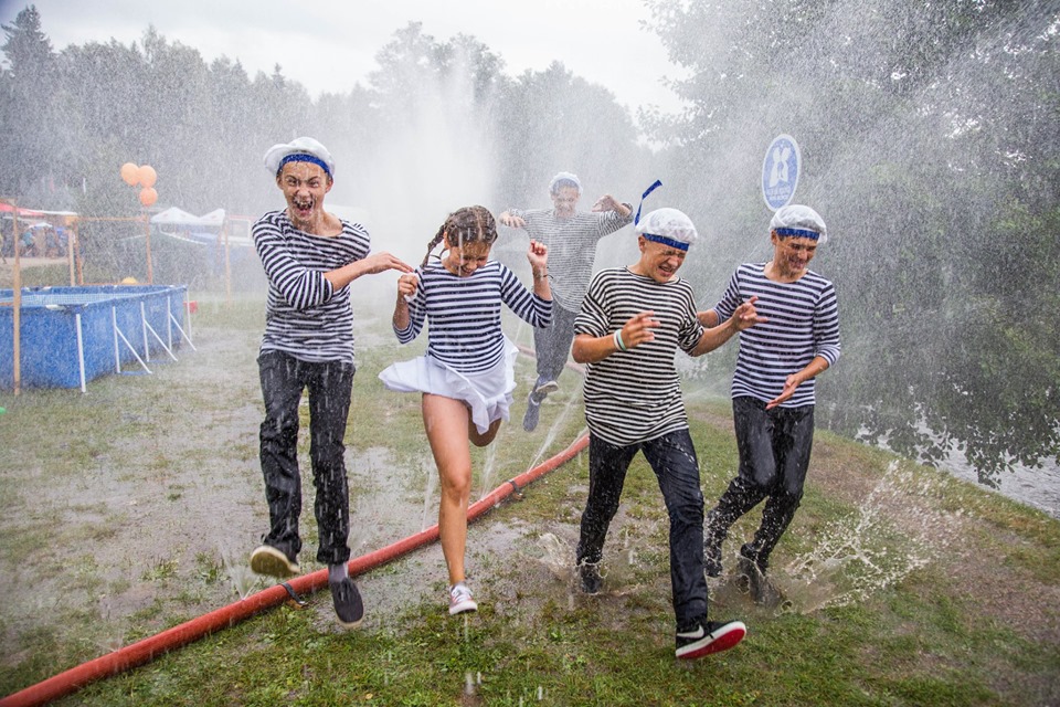 “Праліўная радасць", фота Яна Хведчына