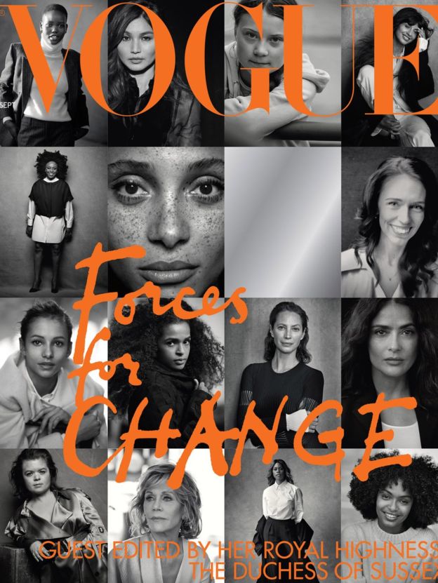 Getty Images. Меган Маркл раскритиковали даже за обложку журнала Vogue