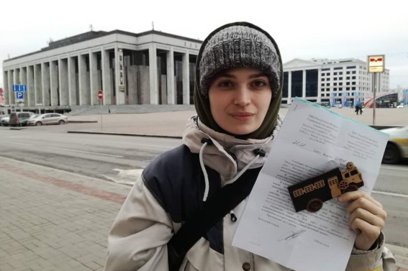 Марына Касінерава. Фота з Facebook Марына Касінерава. Фота з Facebook