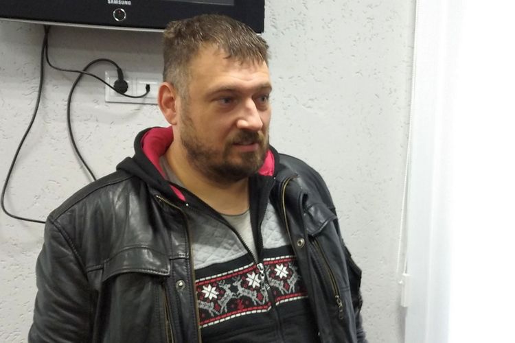 Сяргей Ціханоўскі ў судзе 10 студзеня 2020 года. Фота: Мікола Бянько