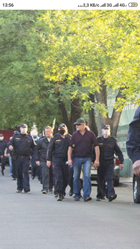 Затрыманне Палянскага