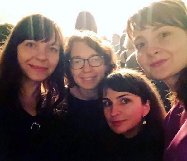 Слева направо: Ульяна Бобоед, Катерина Пантелеева, Катерина Борисевич, Адарья Гуштын. Фото из личного архива Ульяны Бобоед