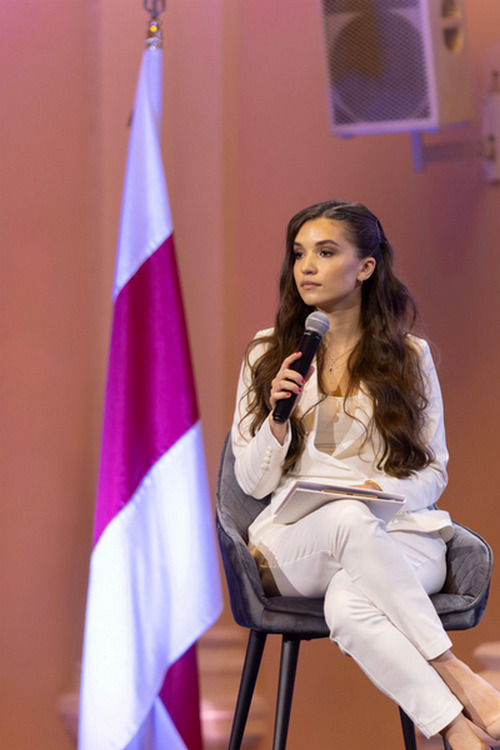 Фота з ўласнага архіву гераіні