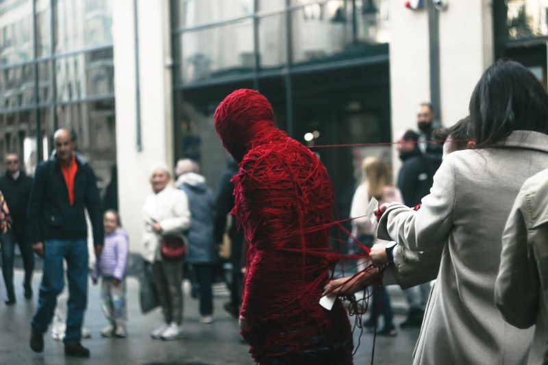 Фотопроект-перформанс от беларусов в Вильнюсе