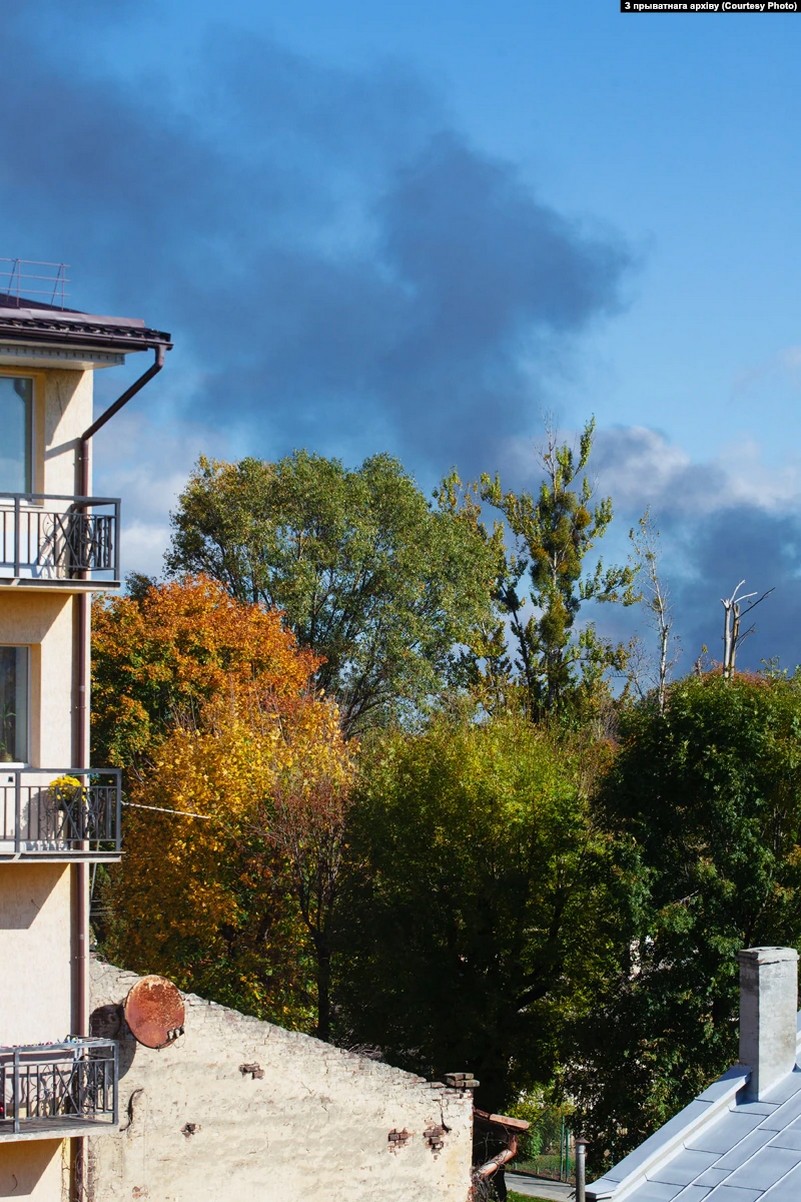 Львоў 10 кастрычніка 2022. Фота Яўгена Атцецкага