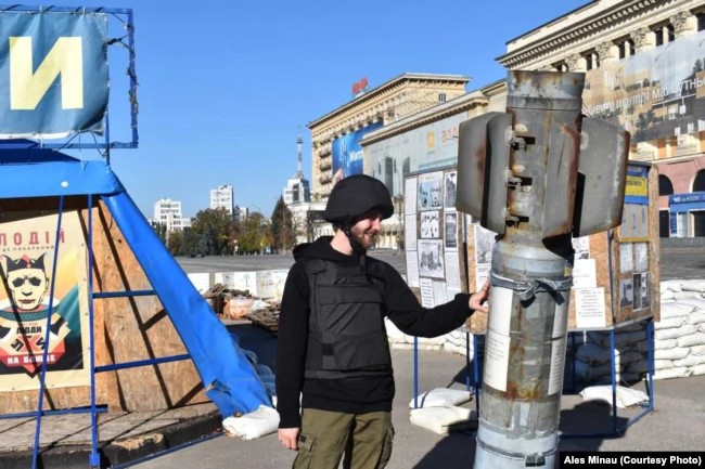 Алесь Мінаў у Харкаве