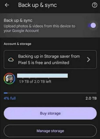 Так выглядае ўключаная сінхранізацыя. Фота: androidheadlines.com