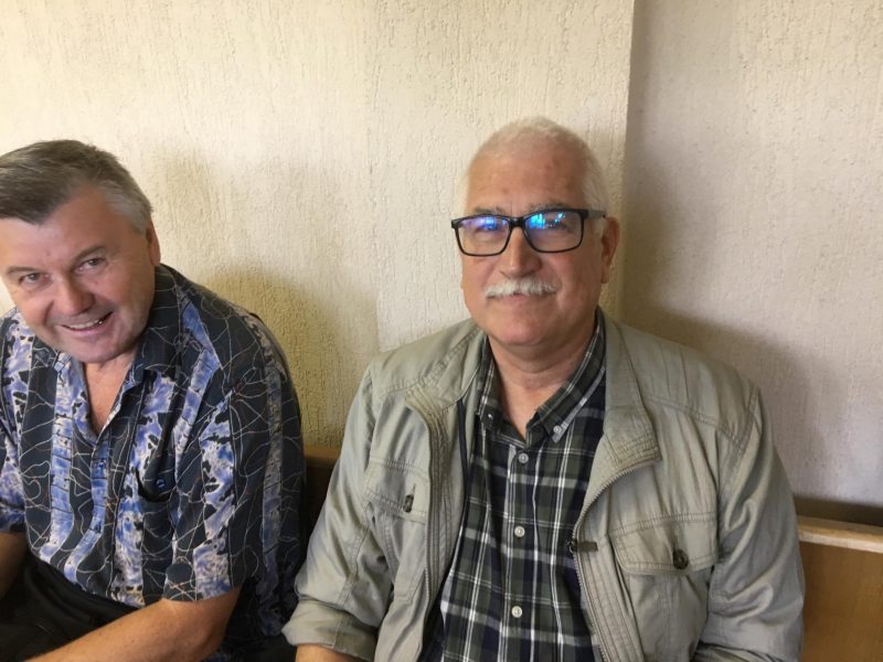 Вацлаў Арэшка ў судзе па "справе прафсаюзаў". Фота: ПЦ "Вясна"