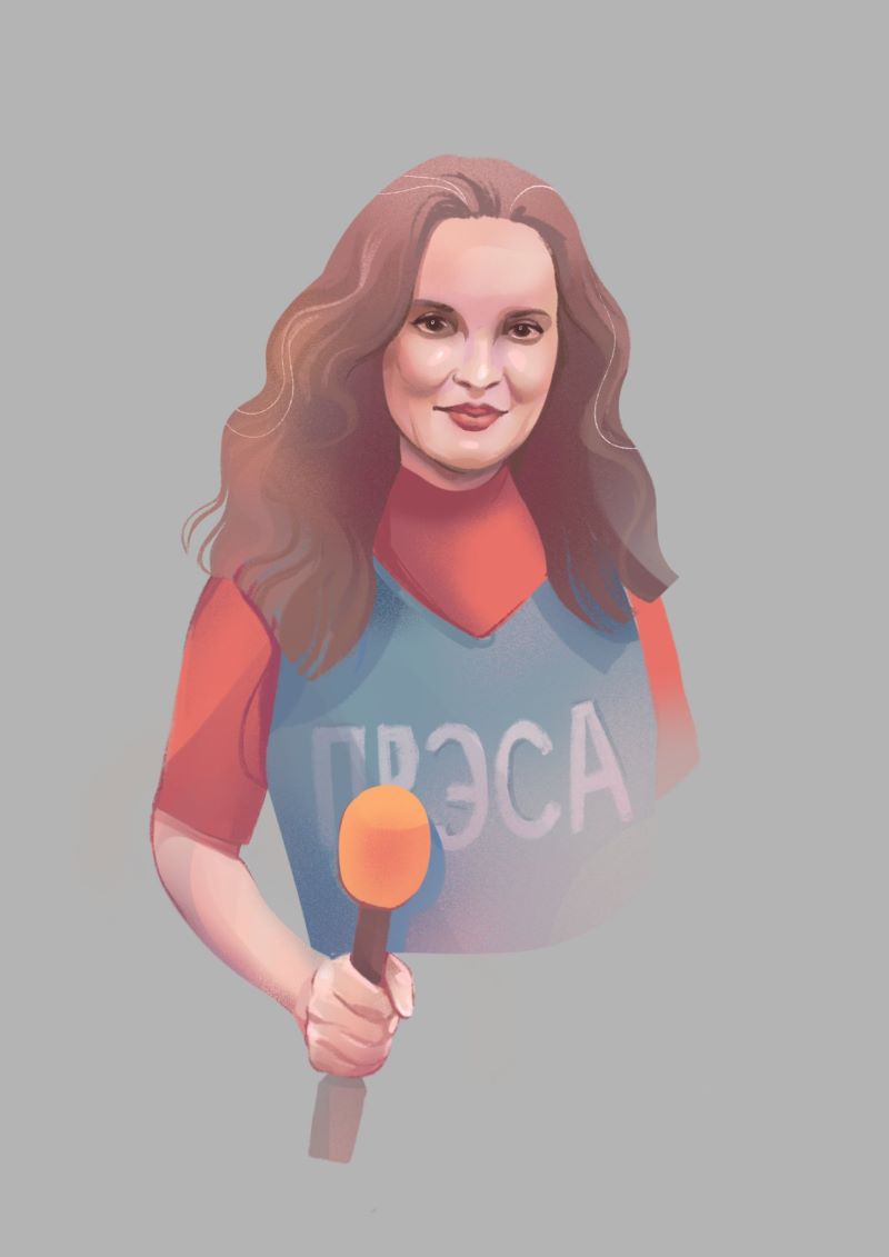 Екатерина Андреева. Иллюстрация проекта "Палітвязынка"