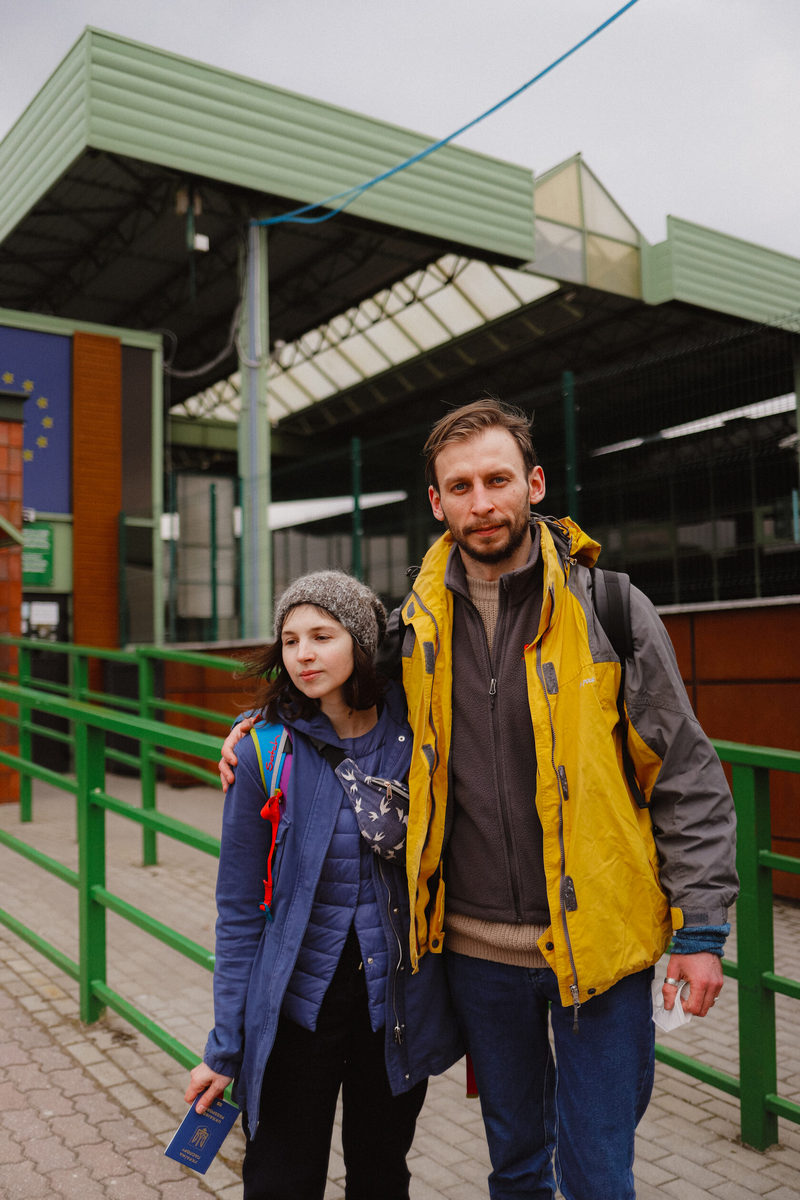 Анастасия и Любомир из Львова. Фото: Алеся Мушля, Белсат