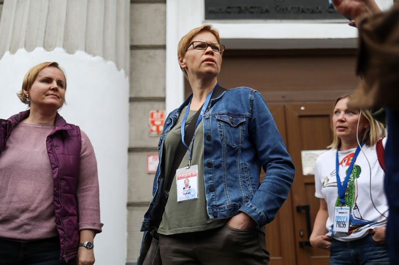 Людміла Чэкіна і Марына Золатава