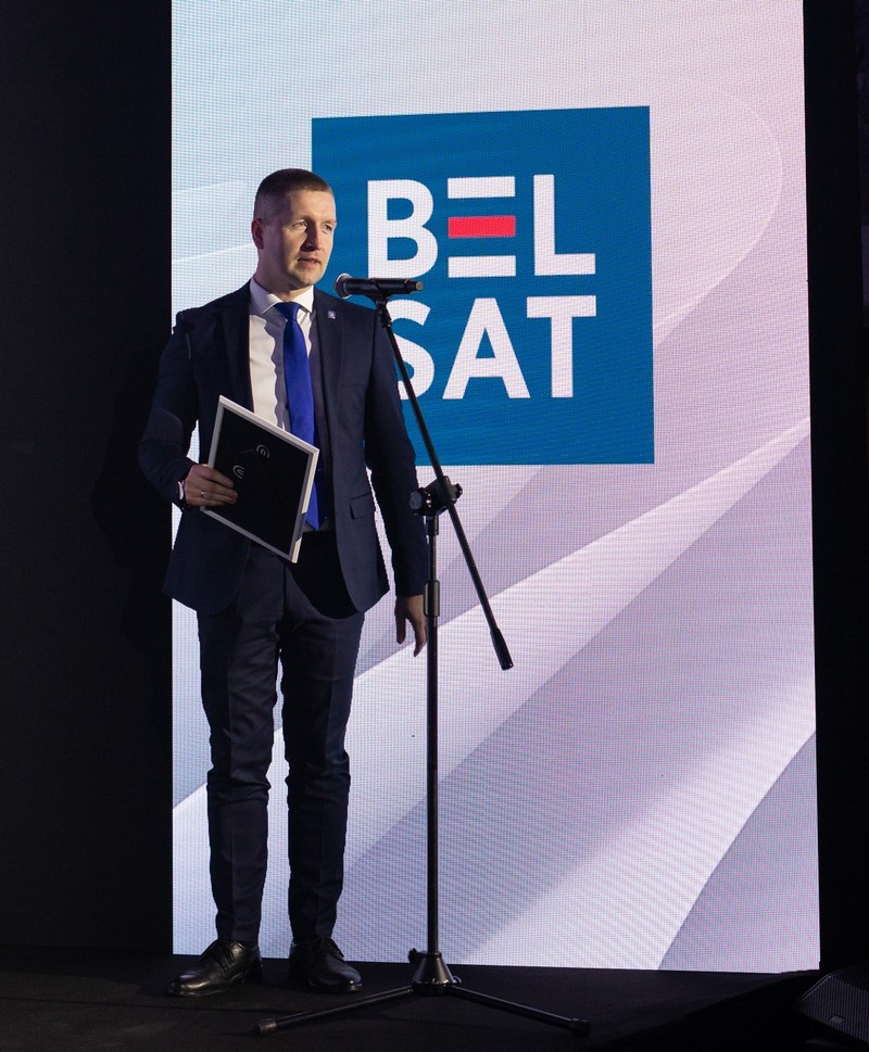 Юрий Салодкий на 15-летии Belsat TV. Фото из личного архива героя