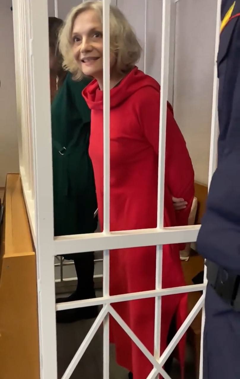 Валерыя Касцюгова ў судзе