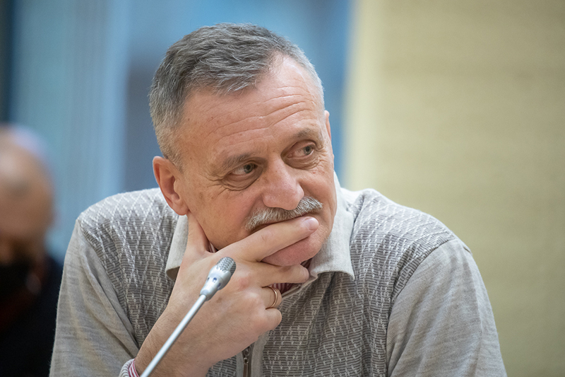 Алег Груздзіловіч у Вільні