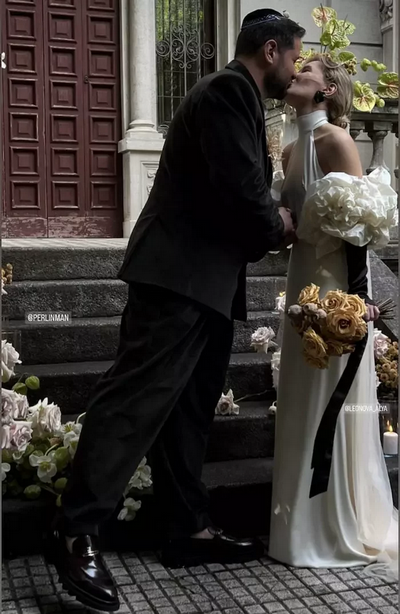 Вяселле Яўгена Перліна. Фота: сторыз у інстаграме Яўгена