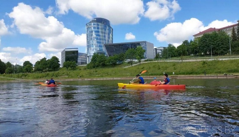 Сплавы на байдарках. Фота з асабістага архіва героя