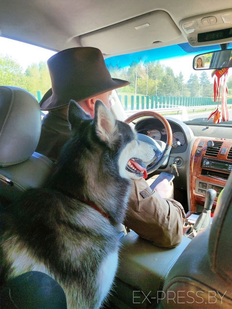 На любімую працу. Фота з асабістага архіва героя