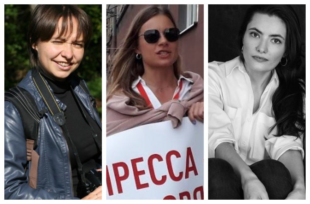 Вольга Лойка, Алена Талкачова і Кацярына Ткачэнка