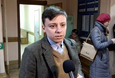 Алеся Любянчука пакаралі штрафам