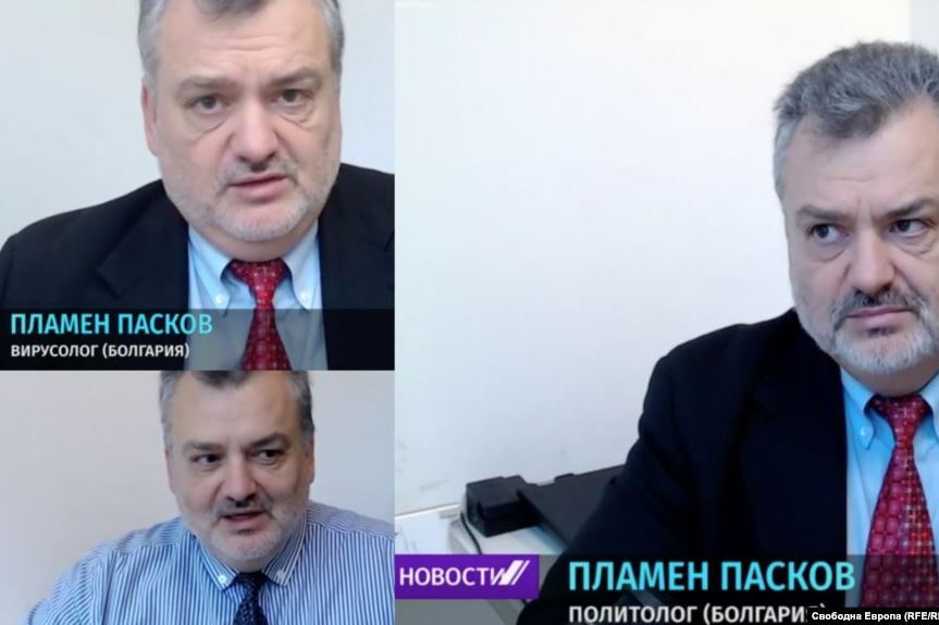 Пламэн Паскаў на "Беларусь-1"