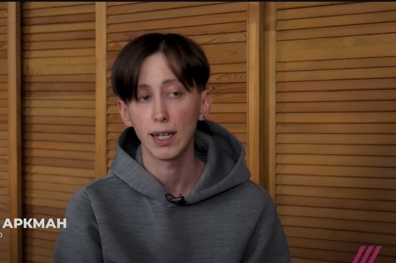 Арден Аркман. Скриншот видео телеканала "Дождь" с сайта "Наша Ніва"