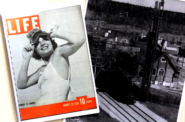 Часопіс life 1938 года з артыкулам пра Польшчу