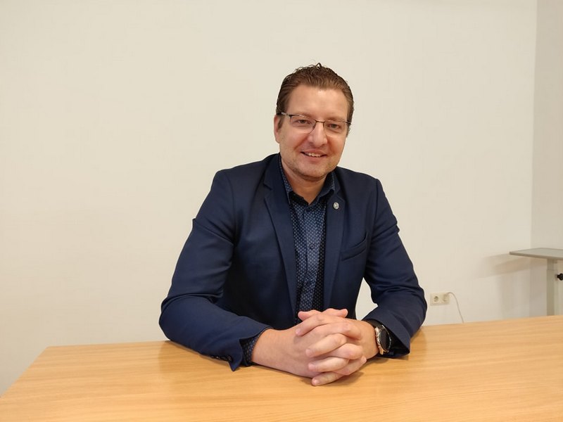 Председатель Союза журналистов Литвы Дайнюс Радзявичюс. Фото: БАЖ