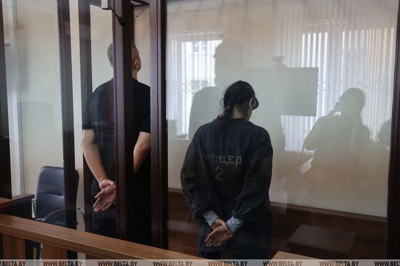 Cудебный процесс по делу Юлии Юргилевич и Павла Можейко. Фото: «Белта»