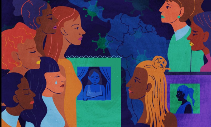 Совместный проект «Дважды жертвы»: женщины, обратившиеся за помощью во время карантина, и столкнувшиеся с безразличием. Снимок экрана