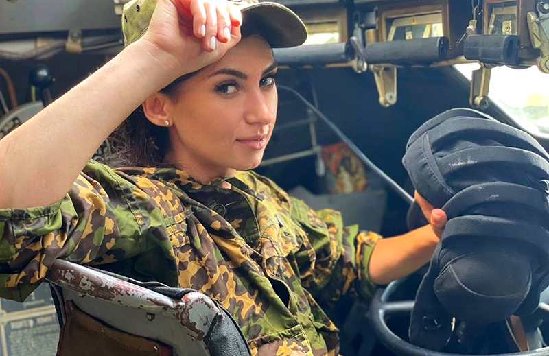 Ксения Лебедева. Фото: из аккаунта пропагандистки в Instagram