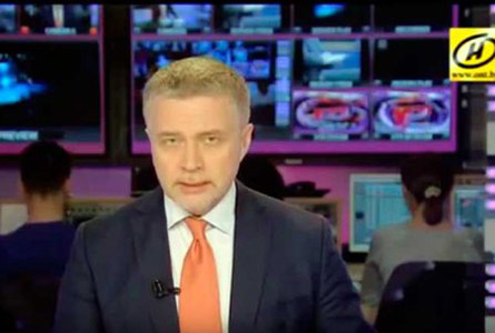 Такой кадр использовался для доказательства вербовки Андрея Поротникова. Скриншот фильма ОНТ