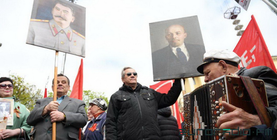 Ілюстрацыйнае фота. "Несмяротны полк" падчас Дня Перамогі. Раман Пратасевіч / "Еўрарадыё"